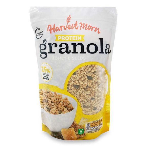 Harvest Morn Honey & Seeds Protein Granola 400g